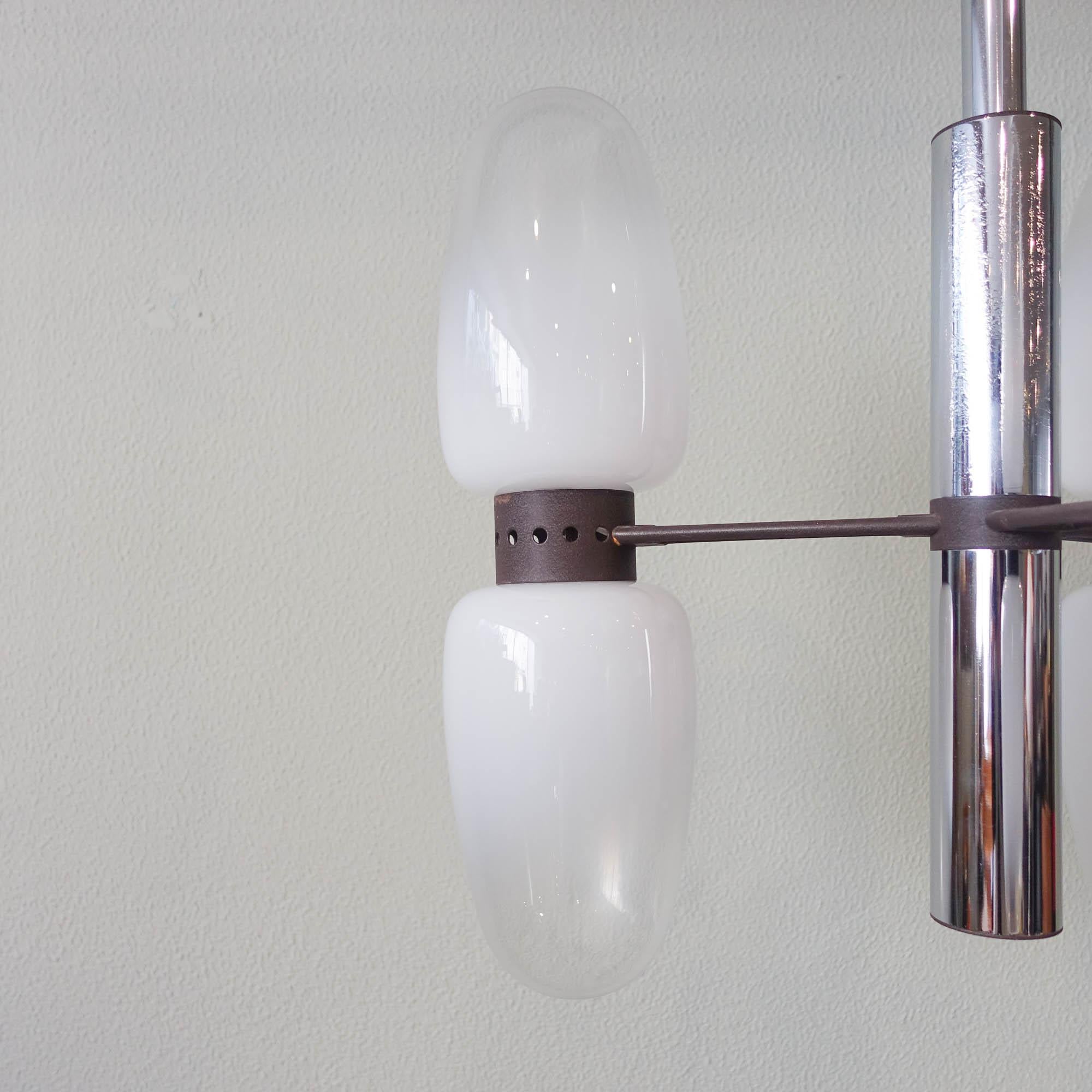 Vintage Italian Murano Glass Pendant Lamp, 1970's 8