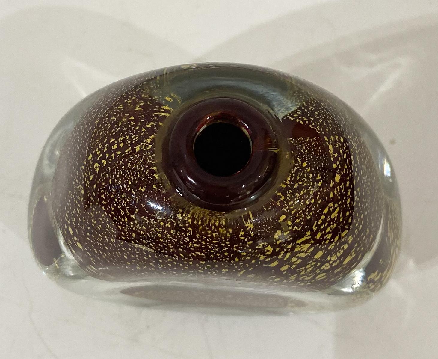 Parfümflakon aus italienischem Murano-Glas, im Stil von Roger Gandelman (Moderne der Mitte des Jahrhunderts) im Angebot