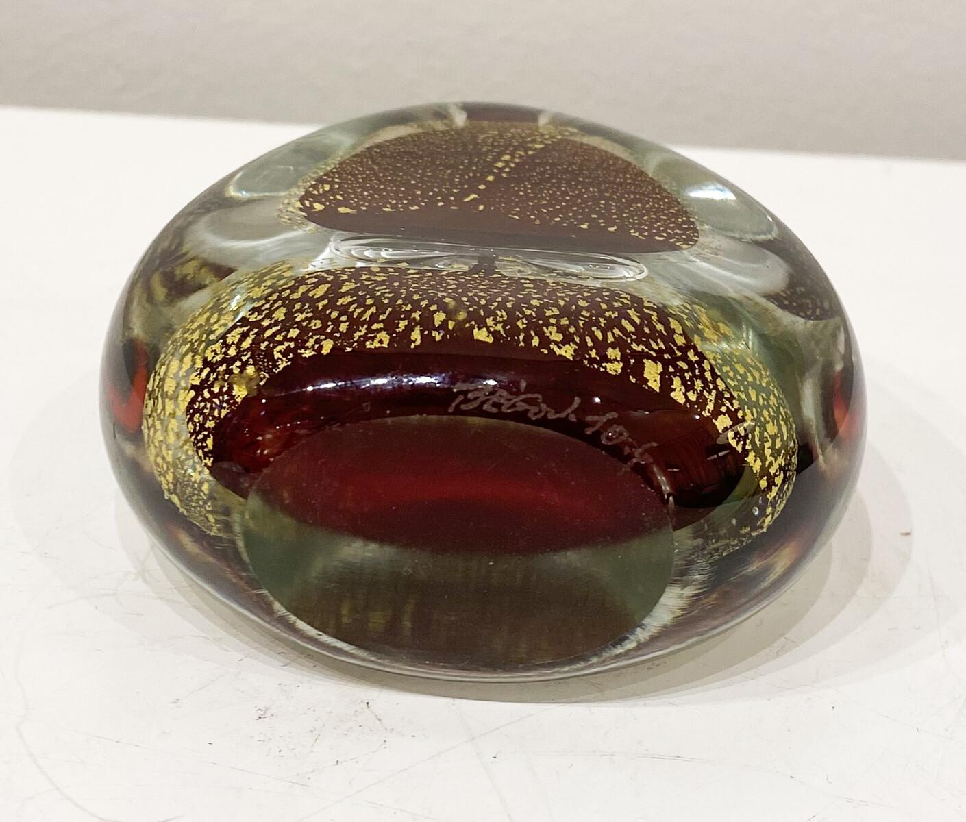 Parfümflakon aus italienischem Murano-Glas, im Stil von Roger Gandelman im Zustand „Gut“ im Angebot in Brussels, BE