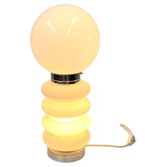 Vintage Italian Murano Glass Table lamp by Carlo Nason for AV Mazegga, 1960s.