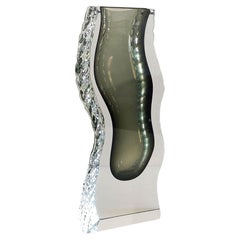 Murano Sommerso  Glasvase von Alessandro Mandruzzato, Italien,  1970s