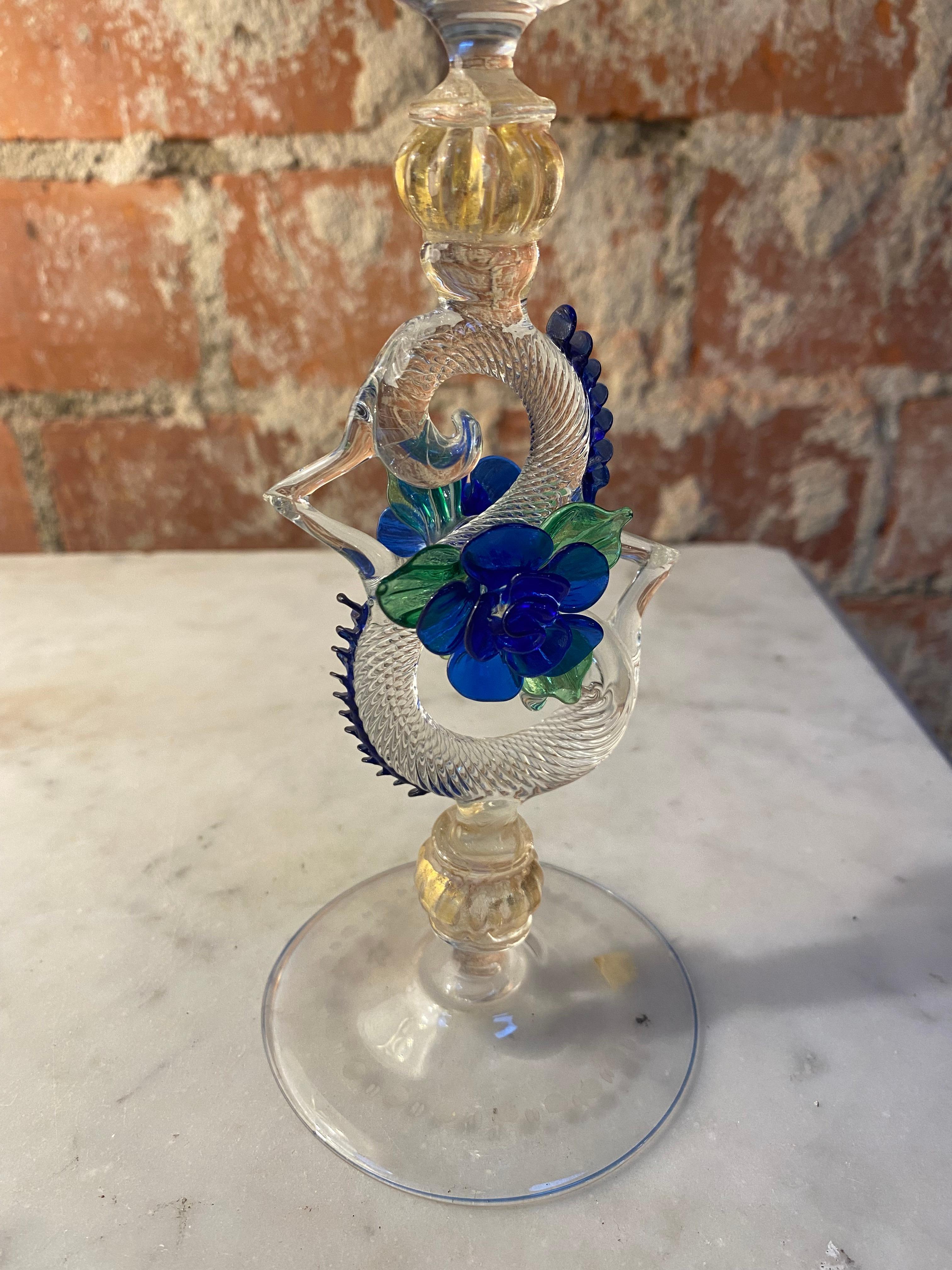 Vintage Italian Murano Handcrafted Glass, Años 70 Italiano en venta