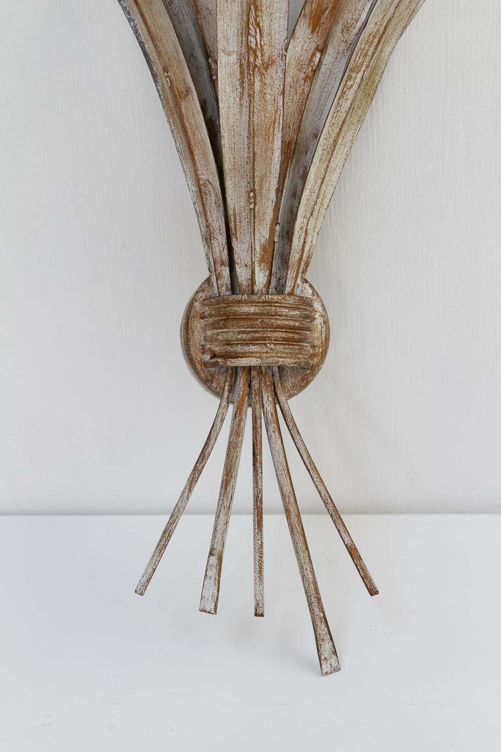 Italienischer Murano-Wandleuchter, 1980er Jahre. im Angebot 4
