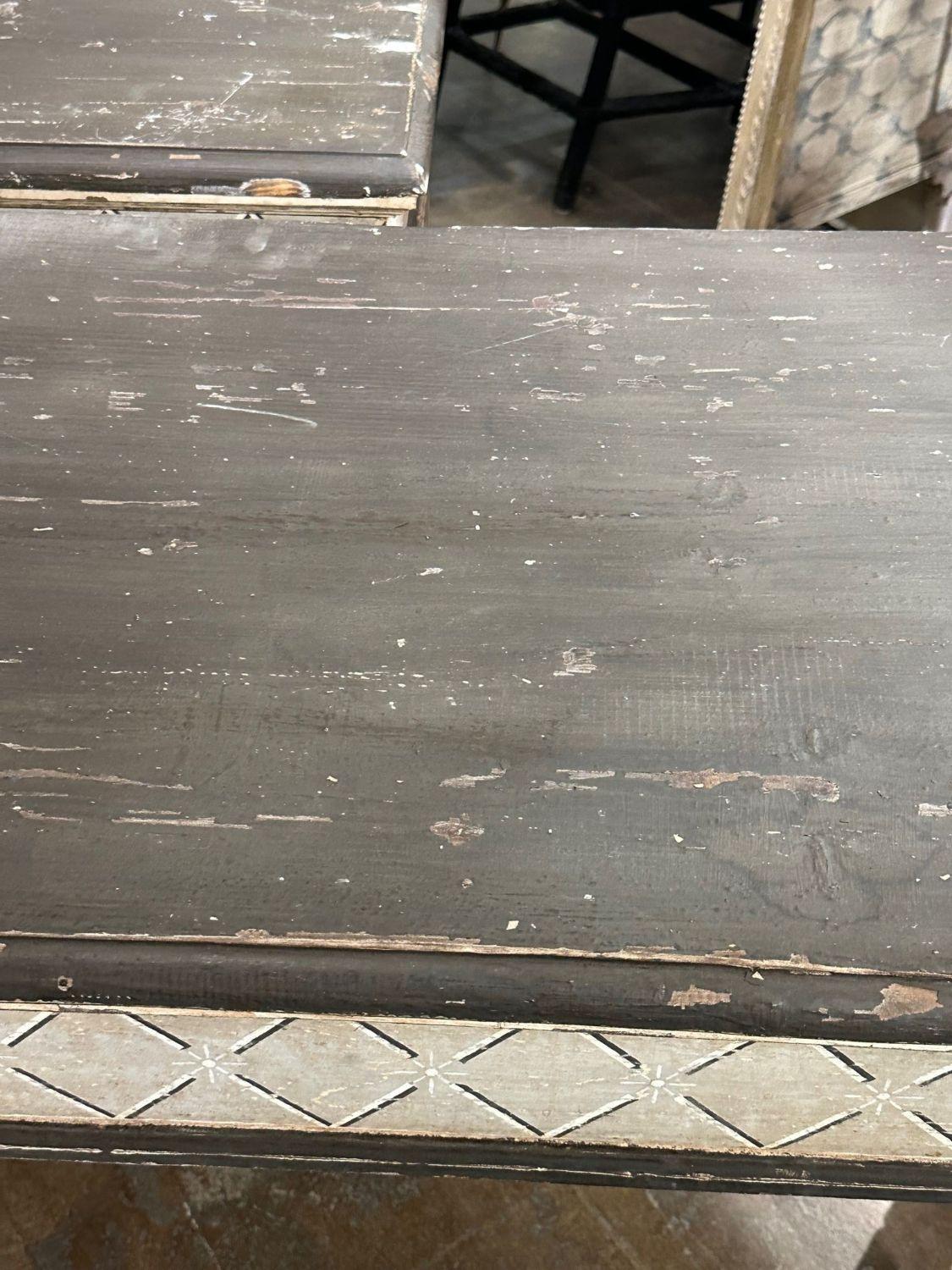 Wood Vintage Italian Neo-Classical Console