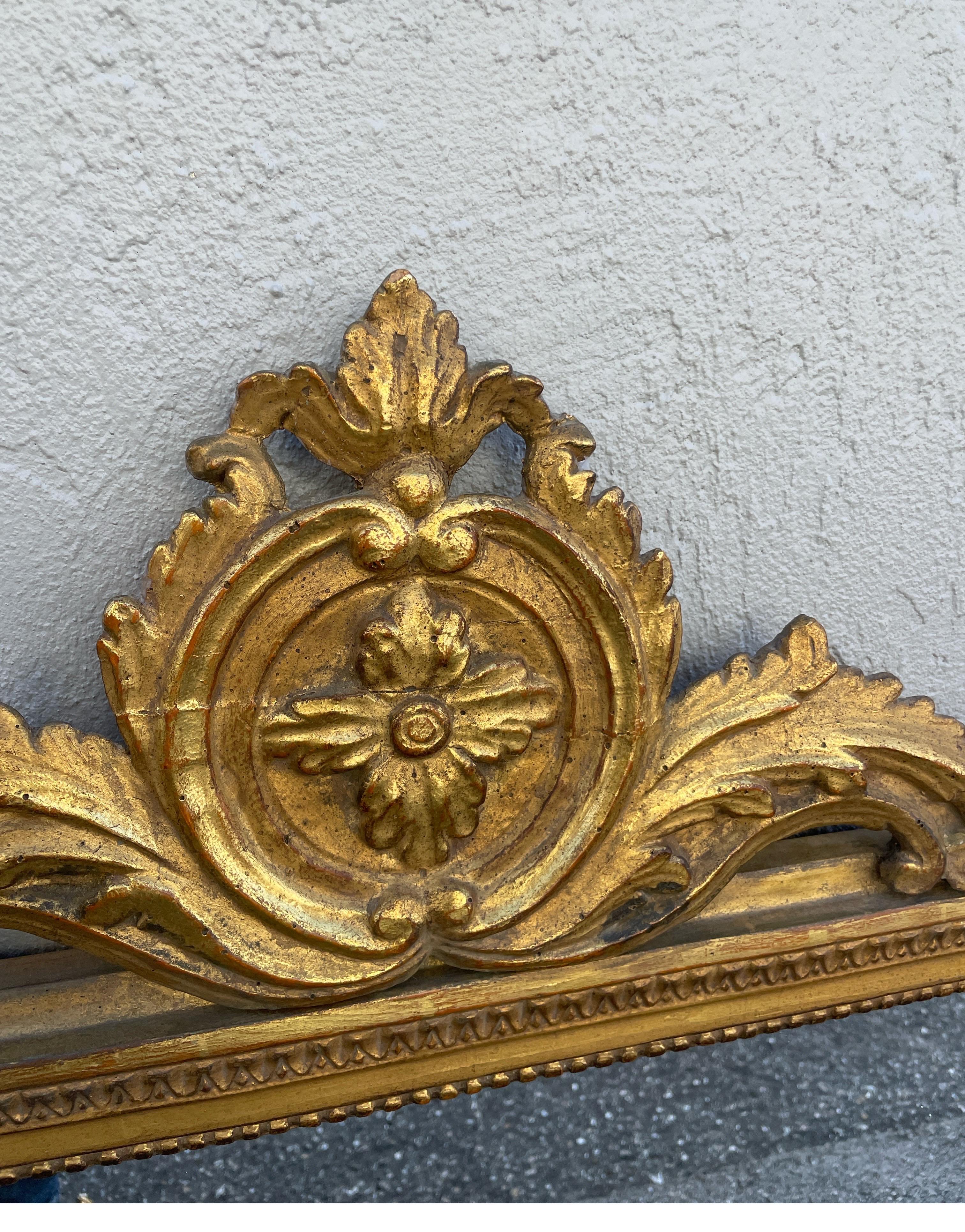 Neoclassico Specchio d'epoca in stile neoclassico di Borghese in vendita