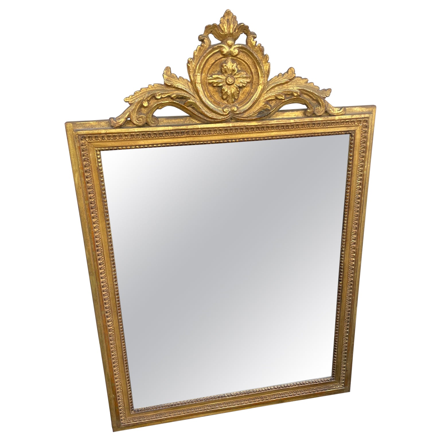 Specchio d'epoca in stile neoclassico di Borghese