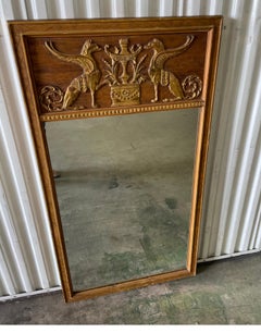 Vintage Neoclassical Trumeau Mirror by Palladio, Circa 1950s