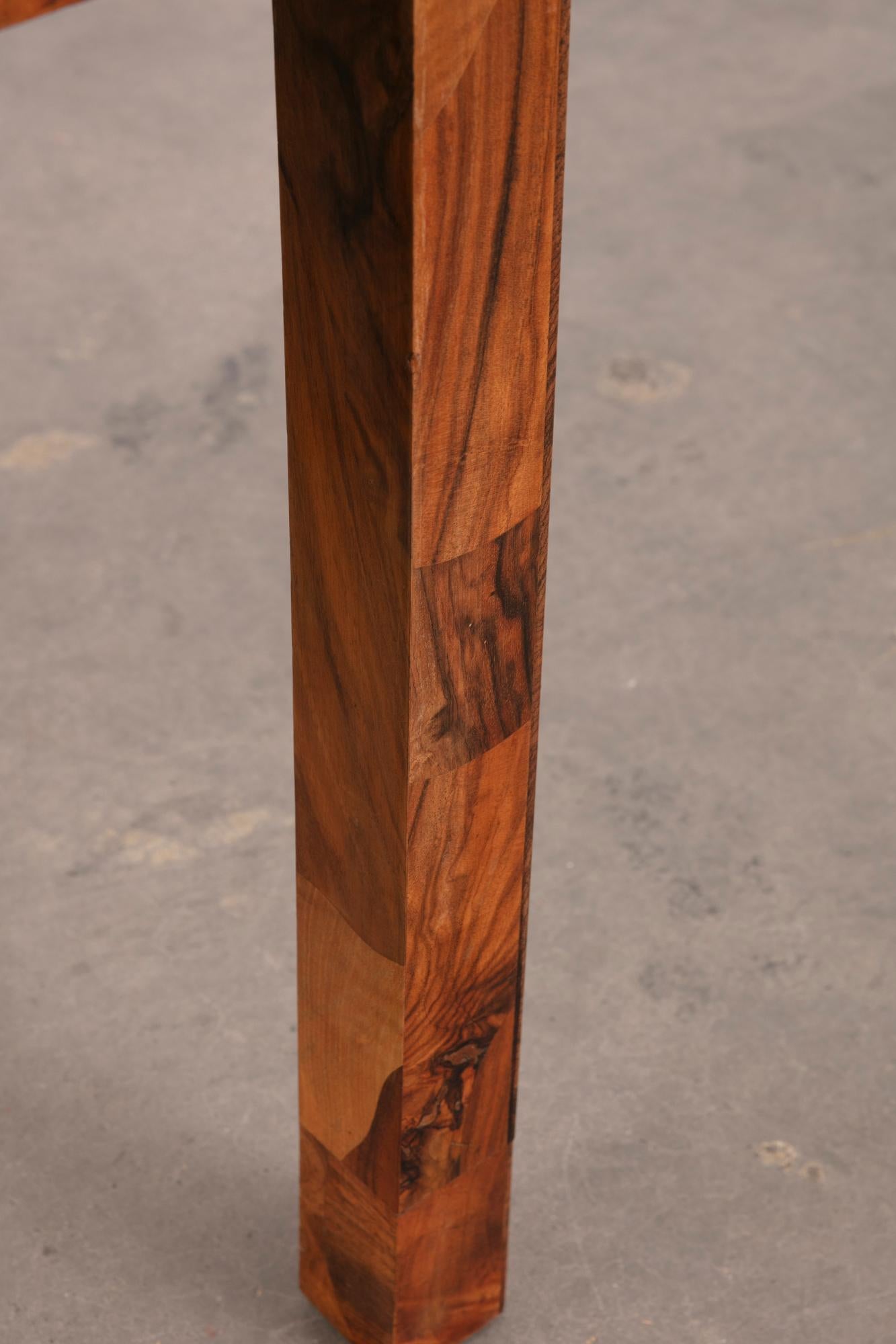 Vintage Italian Olive Parsons Style Side Table en vente 3