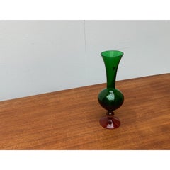 Vintage Italian Ornamental Glass Vase