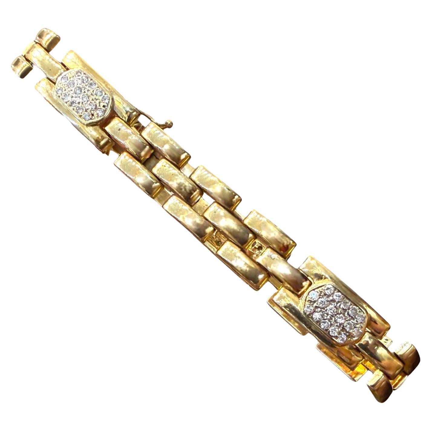 Where is the diamond panther bracelet?