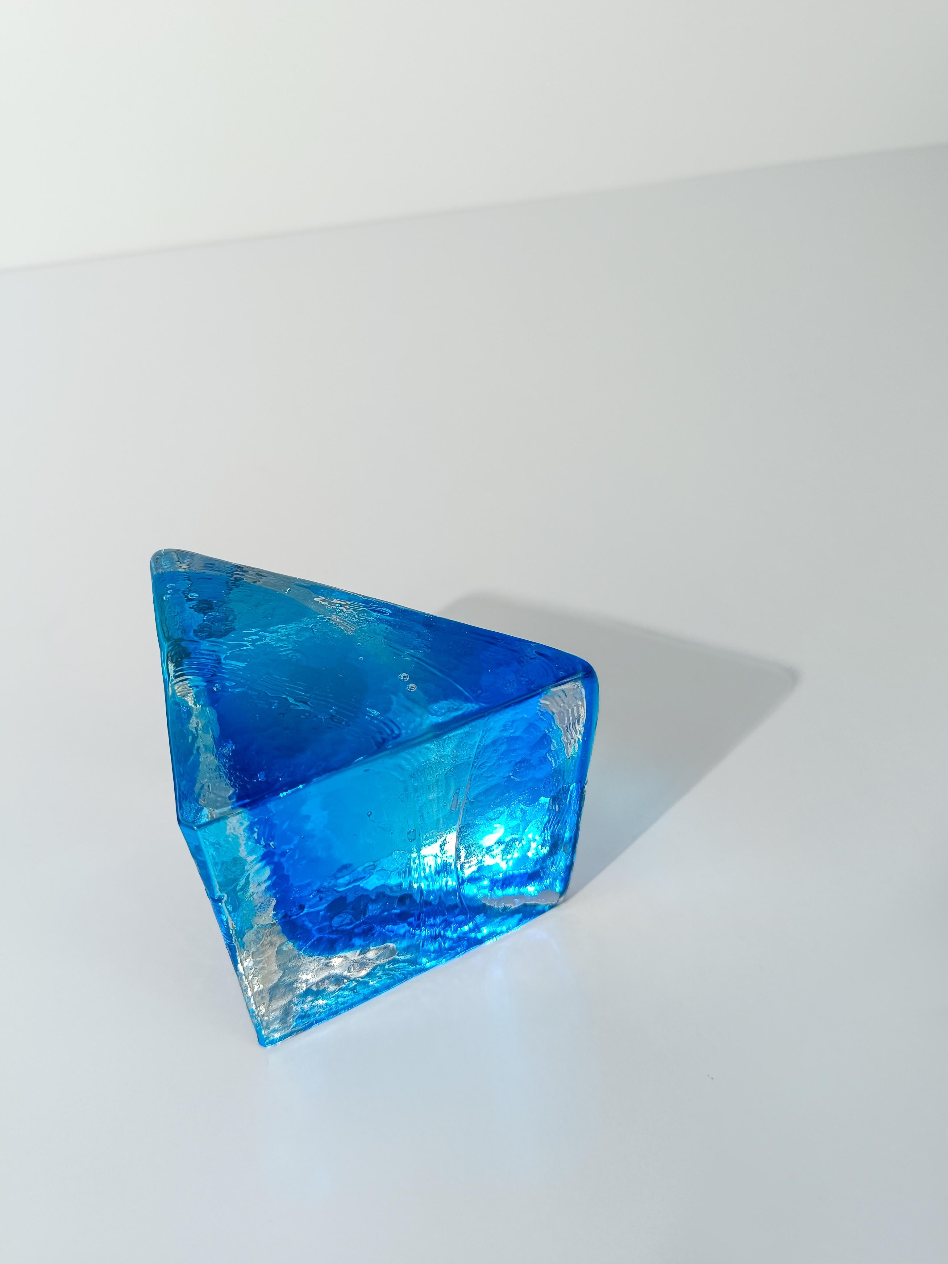 Vintage Italian Paperweight aus Murano-Glas im Stil von Barbini, 70er Jahre im Angebot 8