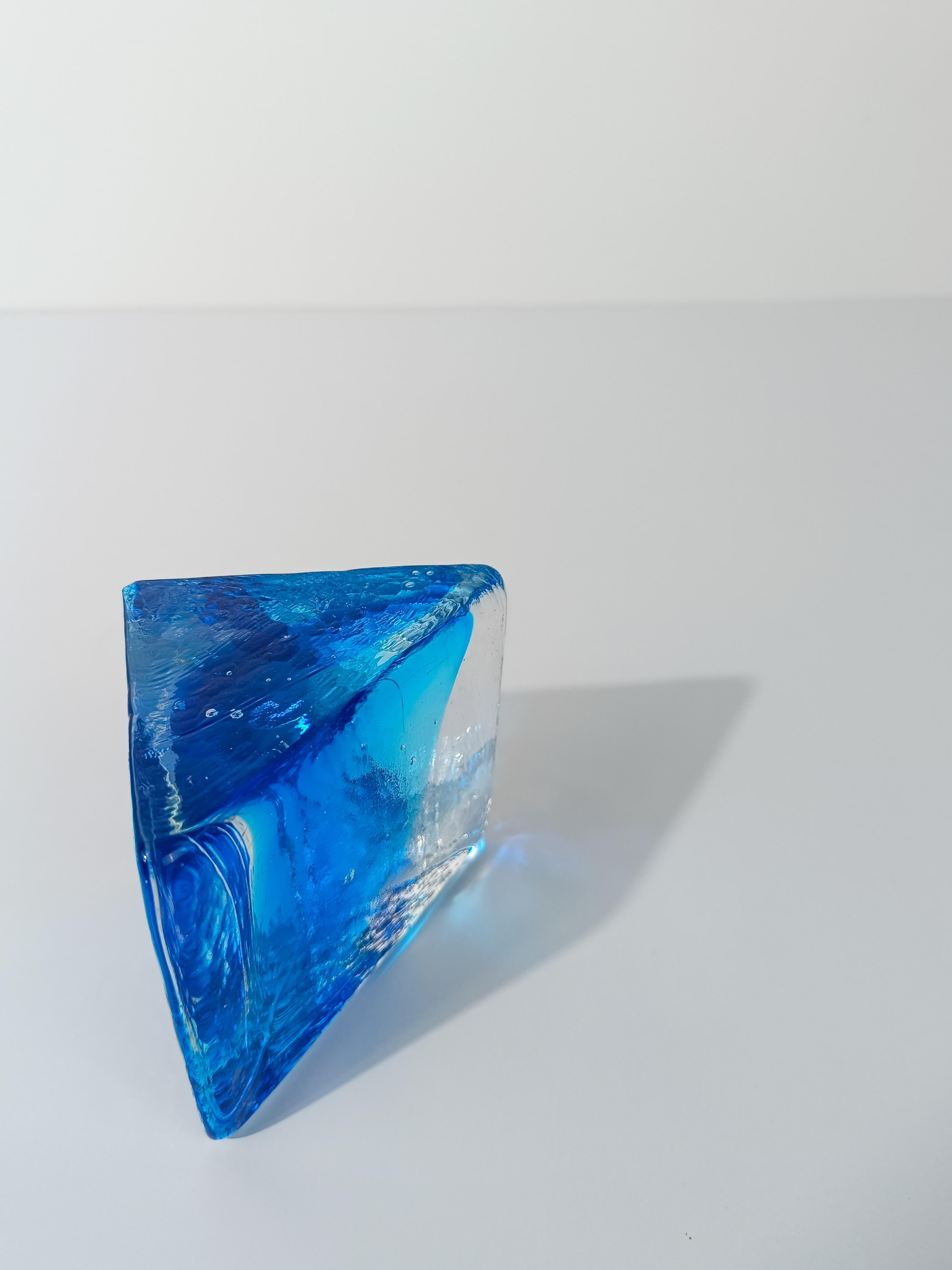 Vintage Italian Paperweight aus Murano-Glas im Stil von Barbini, 70er Jahre im Angebot 10