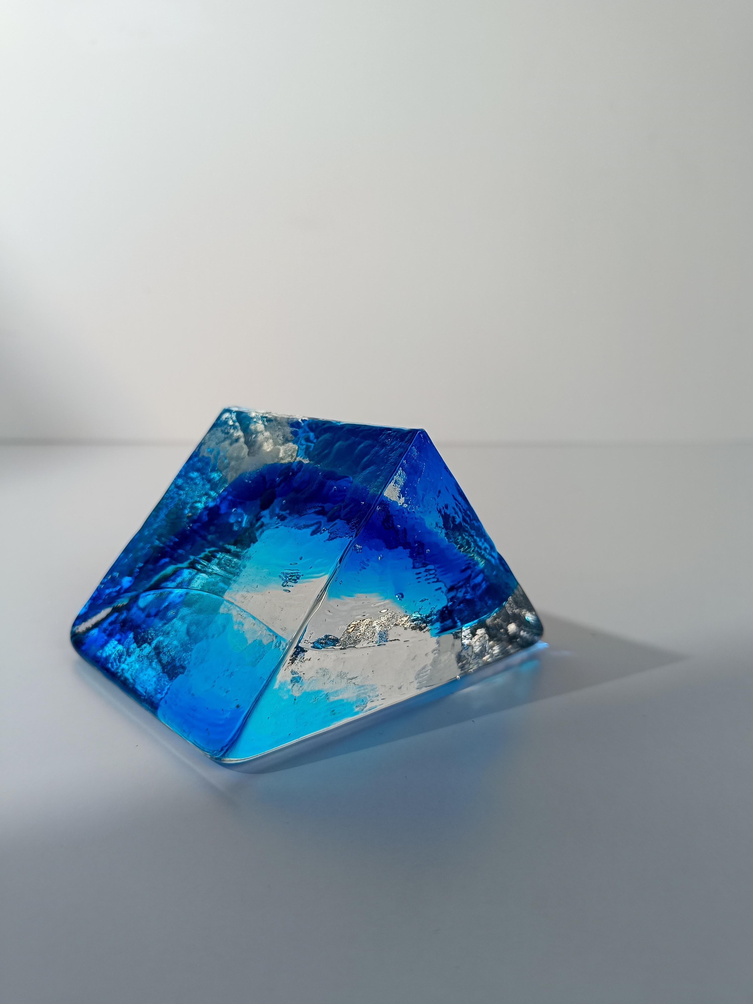 Vintage Italian Paperweight aus Murano-Glas im Stil von Barbini, 70er Jahre (Italienisch) im Angebot