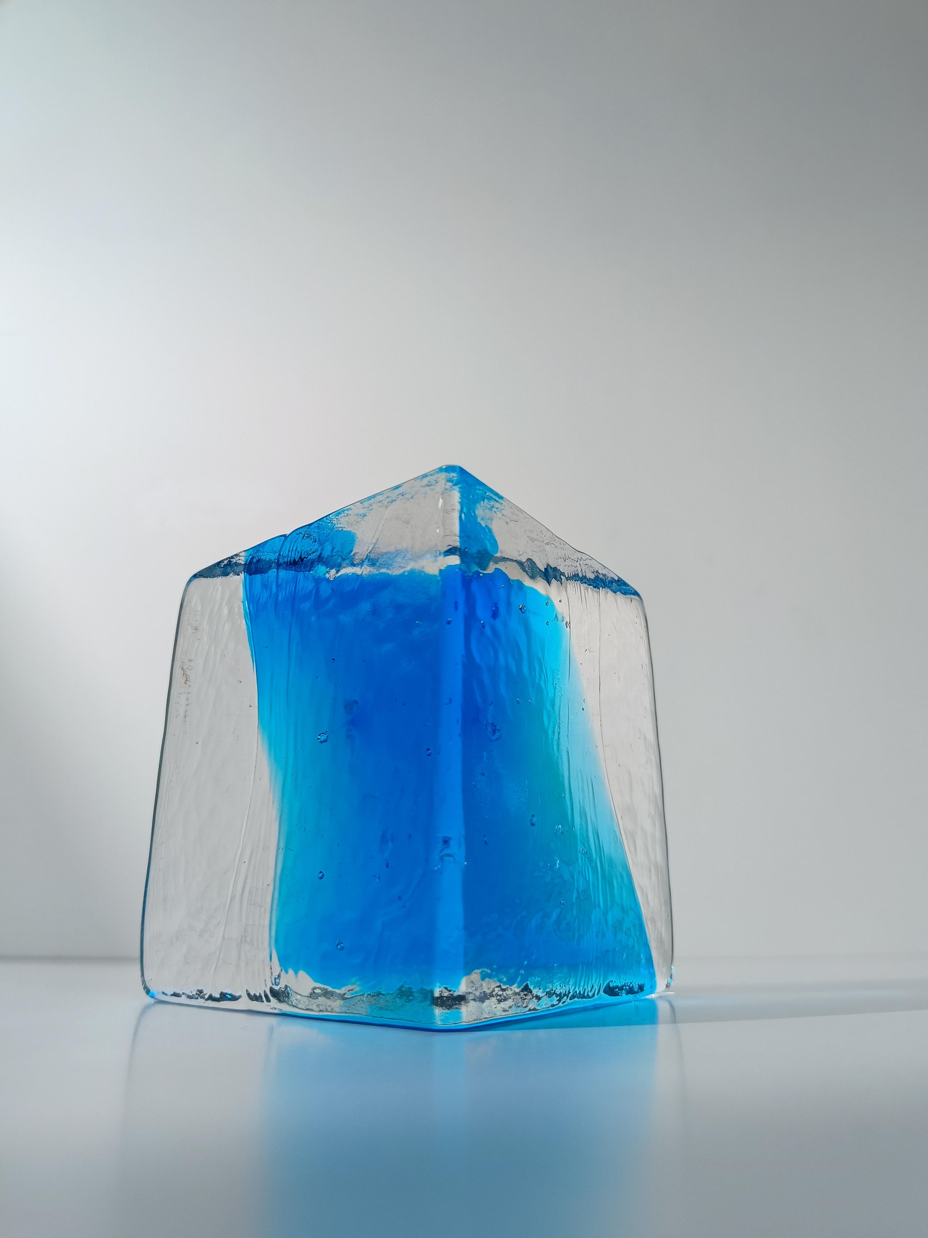 Vintage Italian Paperweight aus Murano-Glas im Stil von Barbini, 70er Jahre (20. Jahrhundert) im Angebot