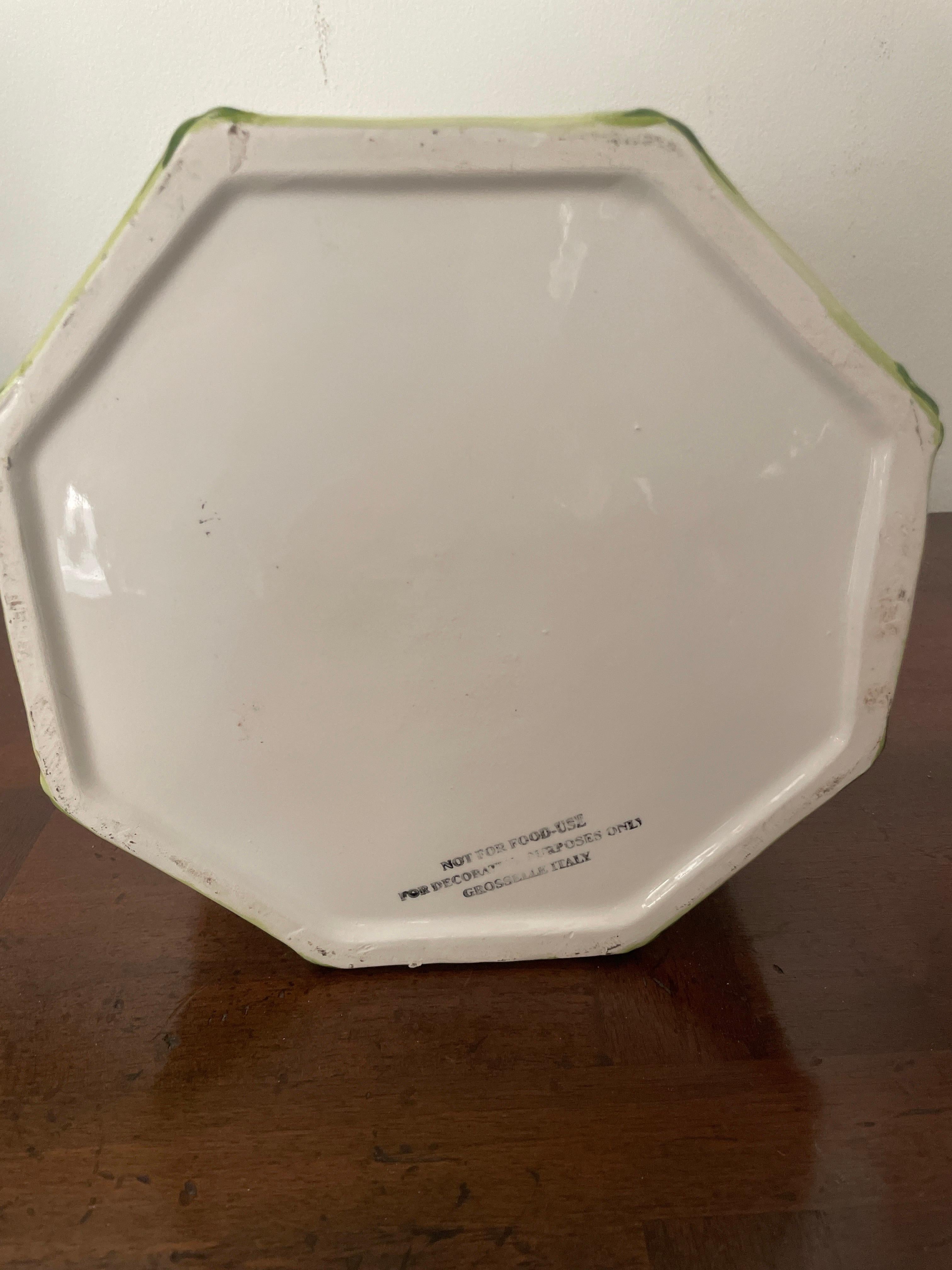 Vintage Italian Parrot Cache Pot For Sale 3