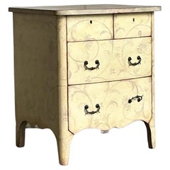 Vintage Italian Patina Hand Painted Chest