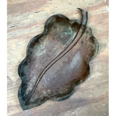 Cuenco italiano vintage de cobre patinado