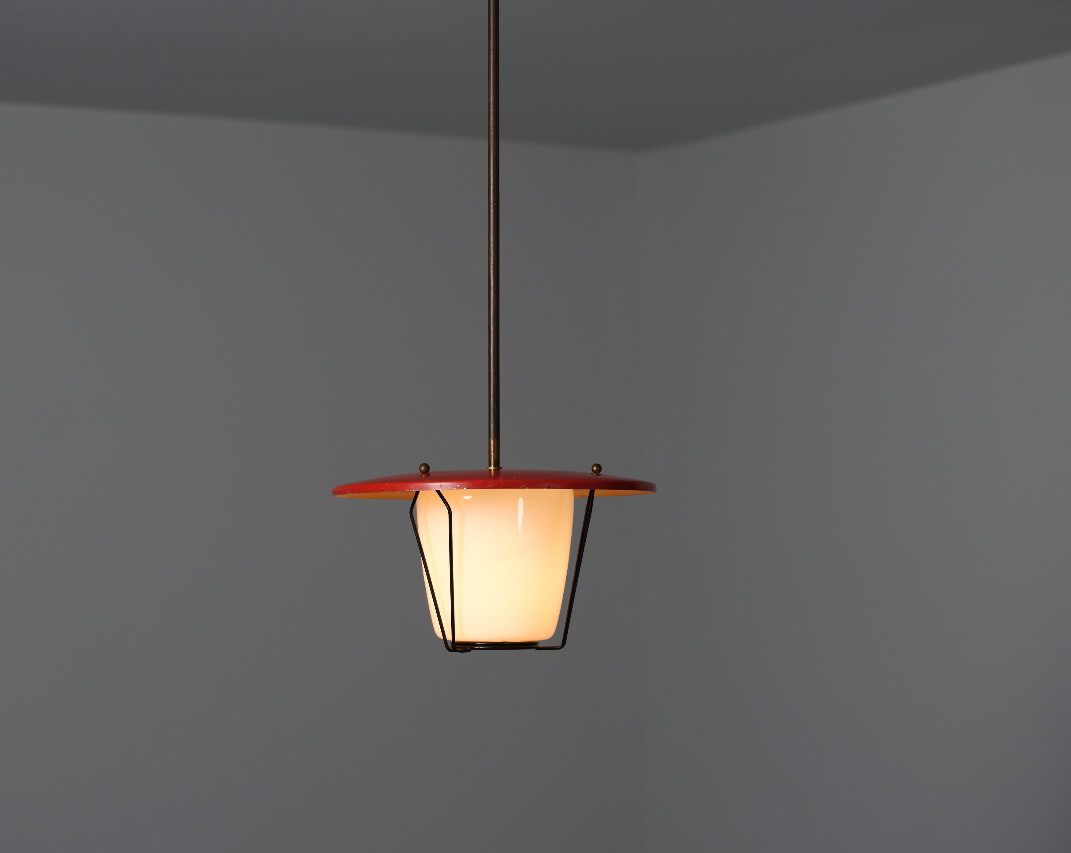 Vintage Italian Pendant Lamp: a Captivating Italian Design Masterpiece For Sale 2