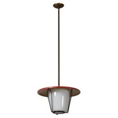 Vintage Italian Pendant Lamp: a Captivating Italian Design Masterpiece