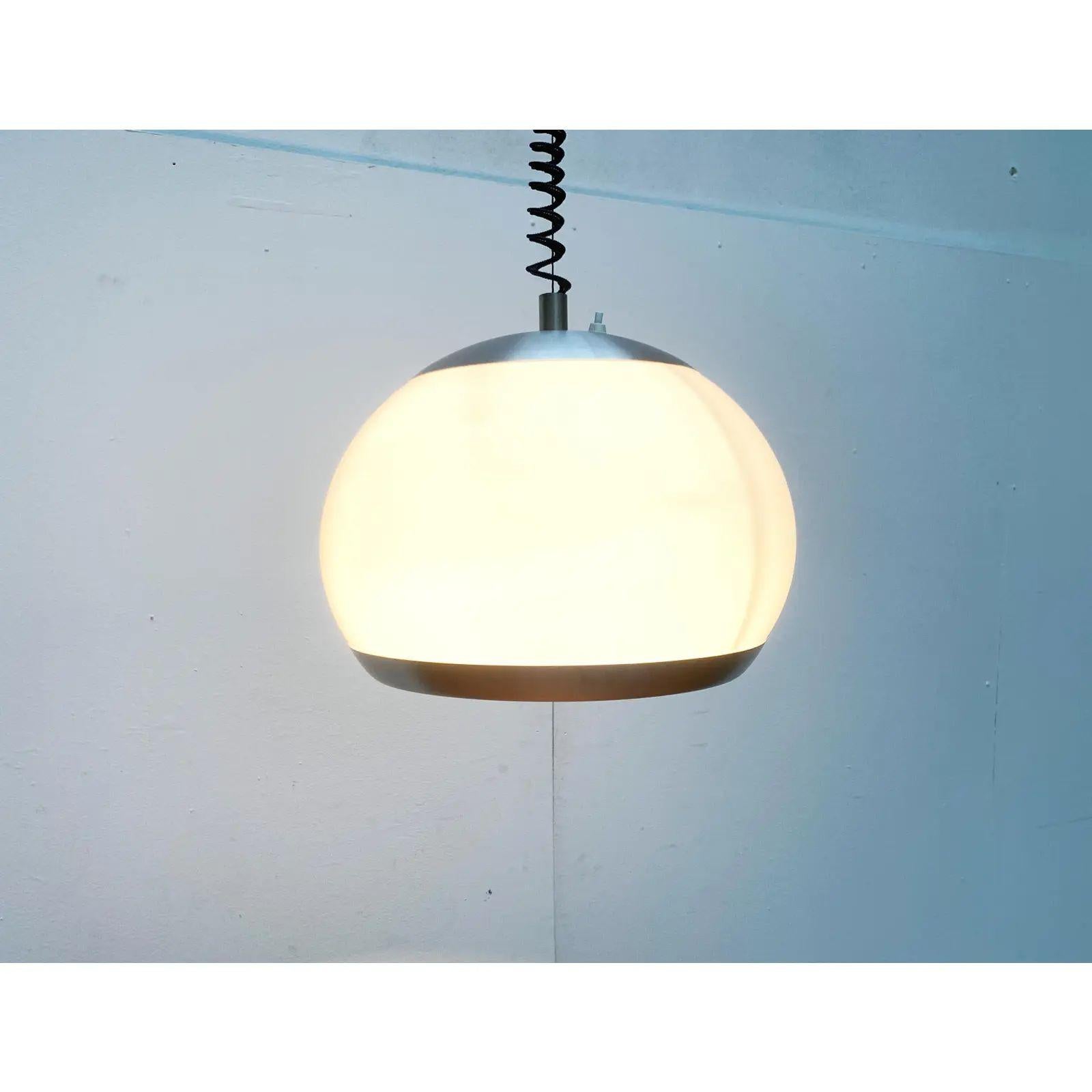 Metallo Lampada a sospensione Vintage Italian Lamp in vendita