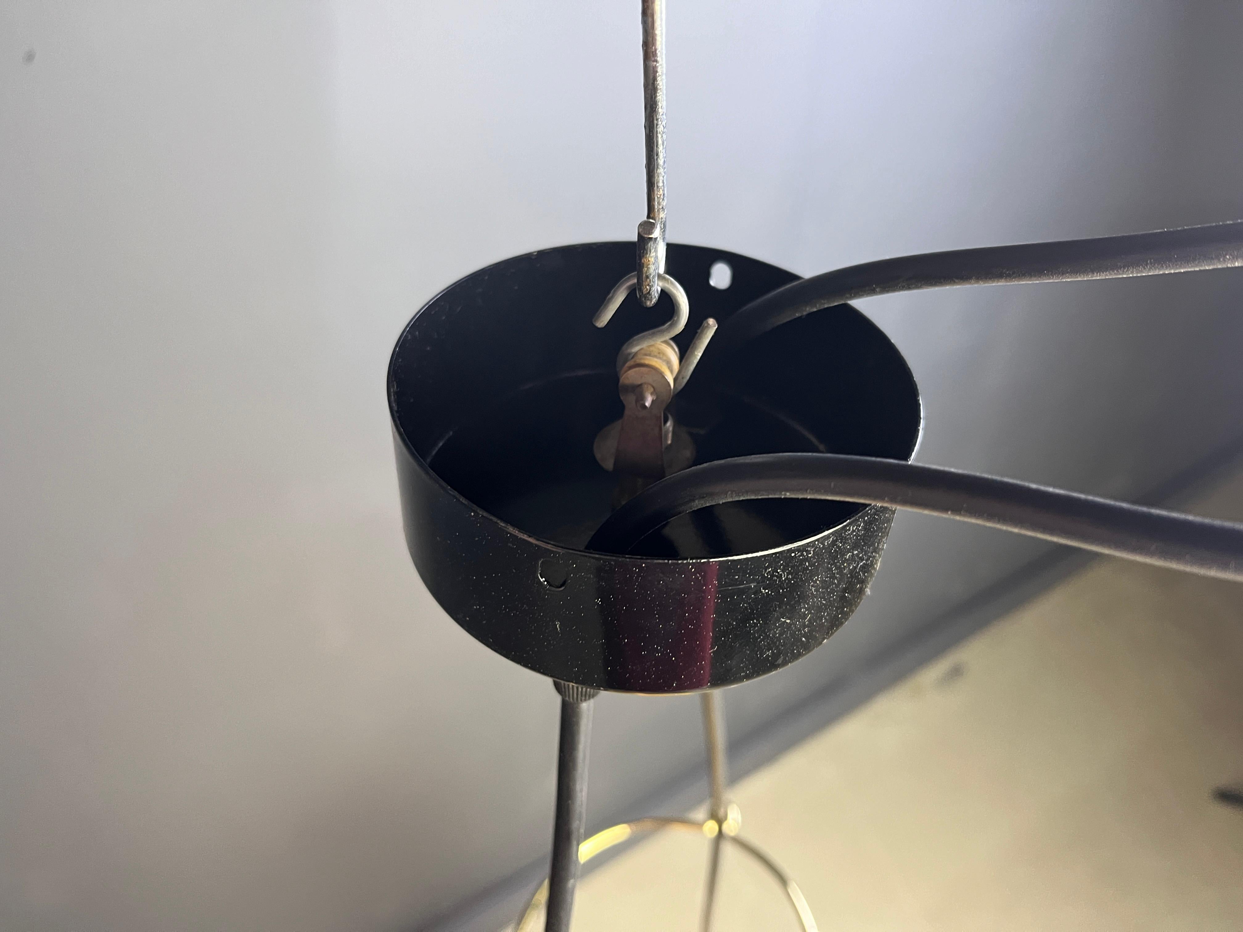 Suspension vintage italienne par Vistosi, 1970 en vente 1