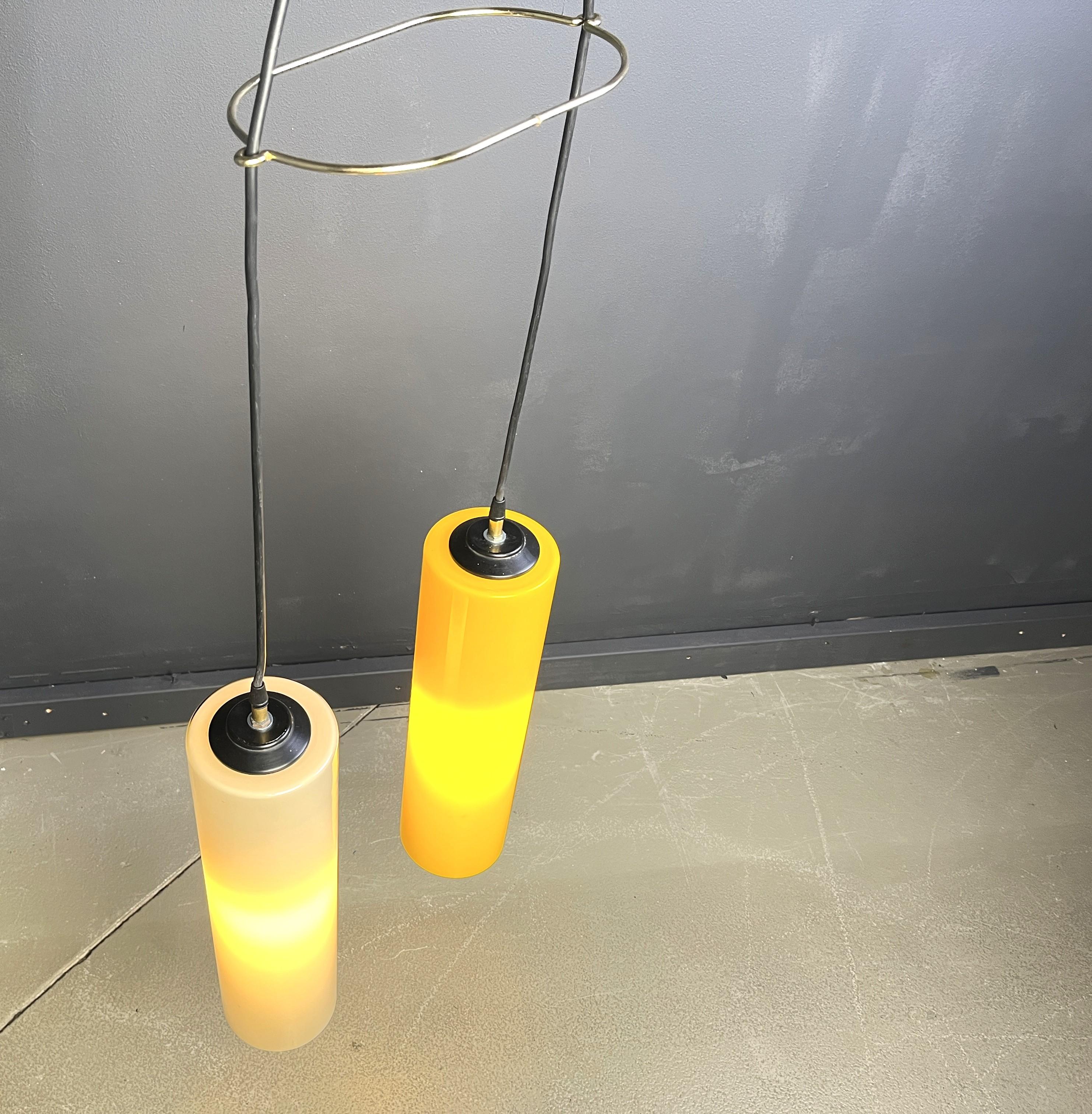 Suspension vintage italienne par Vistosi, 1970 en vente 2