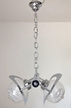 Pendentif Vintage Italian Glass avec verre de Murano soufflé à la main par Sciolari