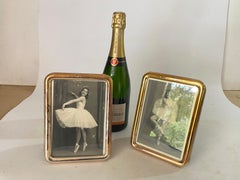 Vintage Italian Picture Frame 1950s pictures of  Set of 2 Photos of a dancer