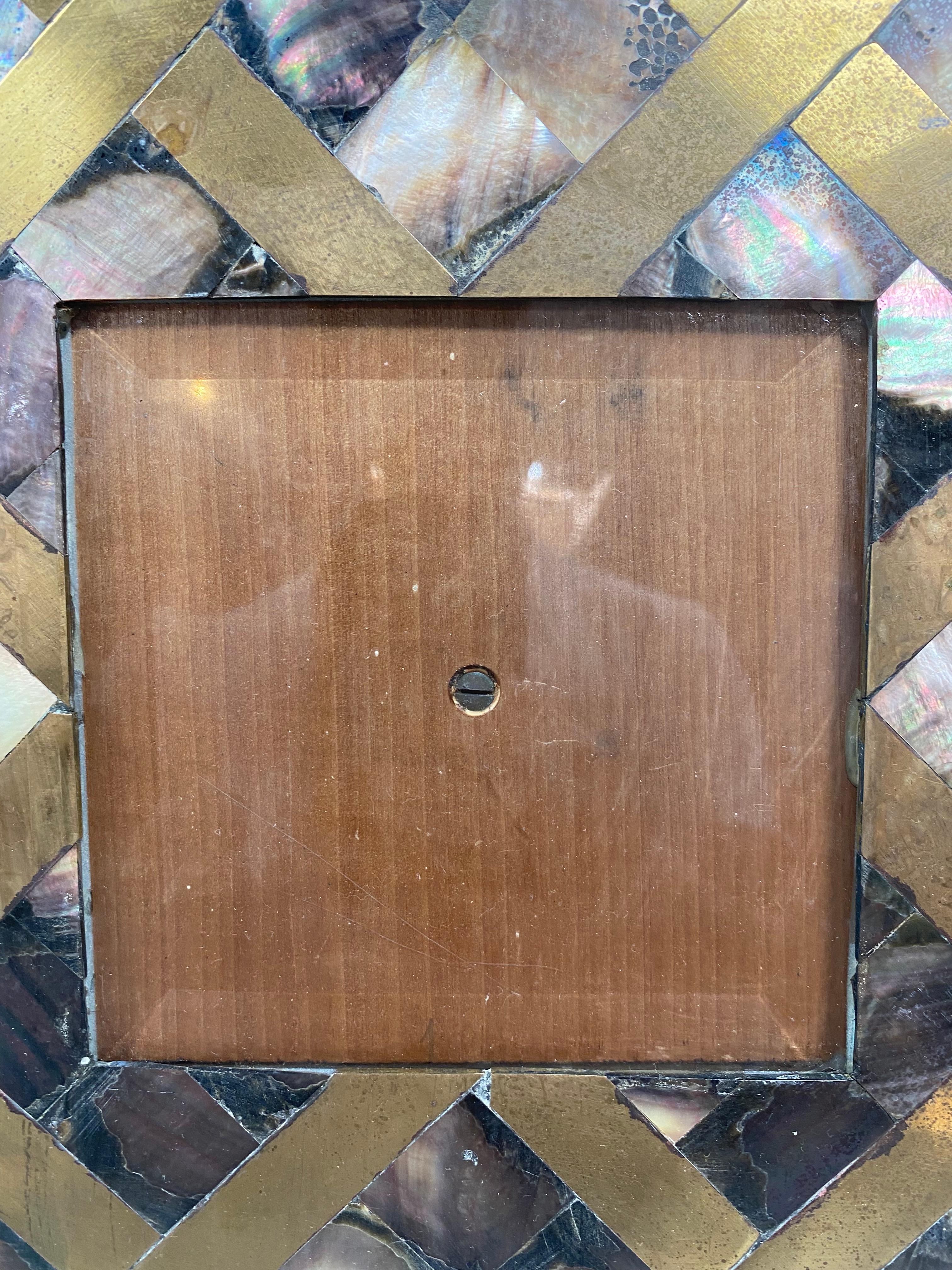 Mid-Century Modern Vintage Italian Picture Frame, 1960s. For Sale