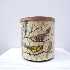 Vintage Italian Piero Fornasetti Bin