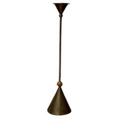 Vintage Italian Postmodern Candleholder in Metal, 1980s