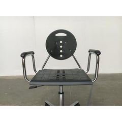 Vintage Italian Postmodern Charlie Swivel Chair by Carlo Bimbi & Nilo, 1980s