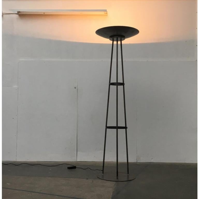 Vintage Italian Postmodern Floor Lamp de Elleluce, años 70 Posmoderno en venta
