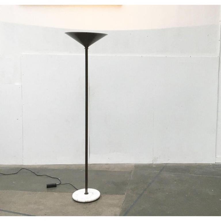 Vintage Italian Postmodern Floor Lamp with Marble Foot, 1970s For Sale 2