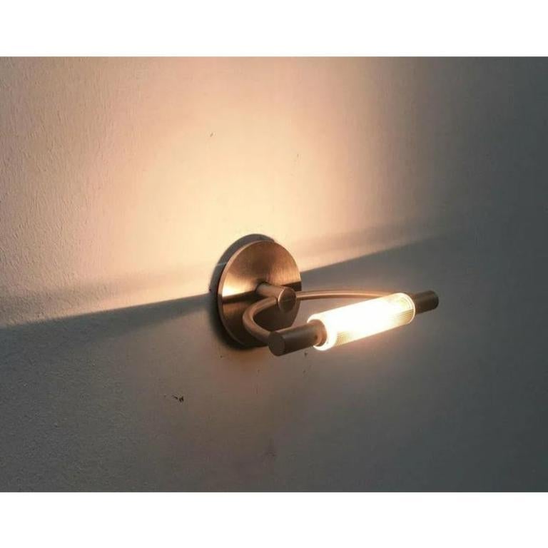 Metal Vintage Italian Postmodern Model Gradi Mini Parete Wall Lamp, 1990s For Sale