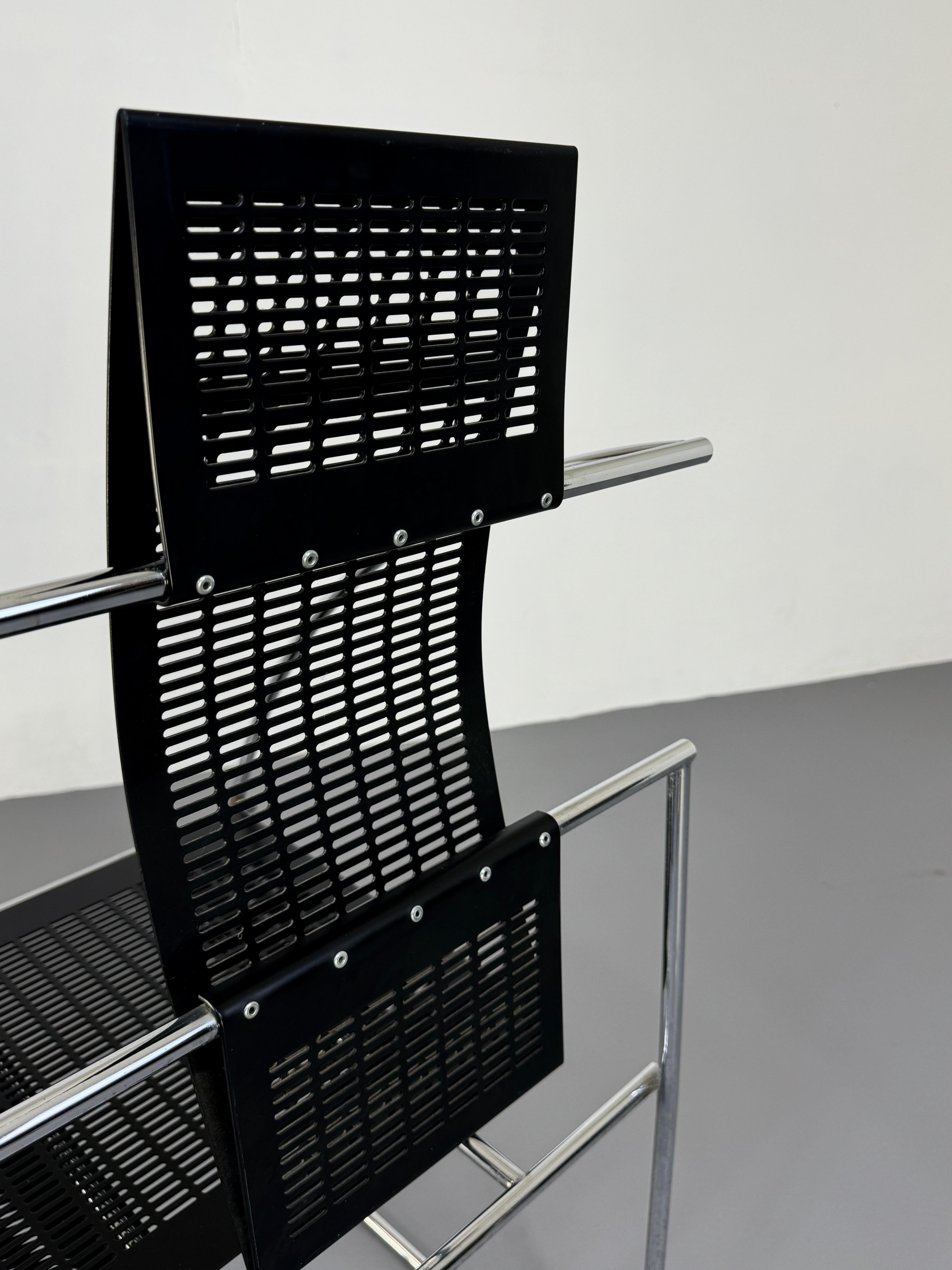 Vintage Italian Postmodern Quinta Chair by Mario Botta for Alias For Sale 1