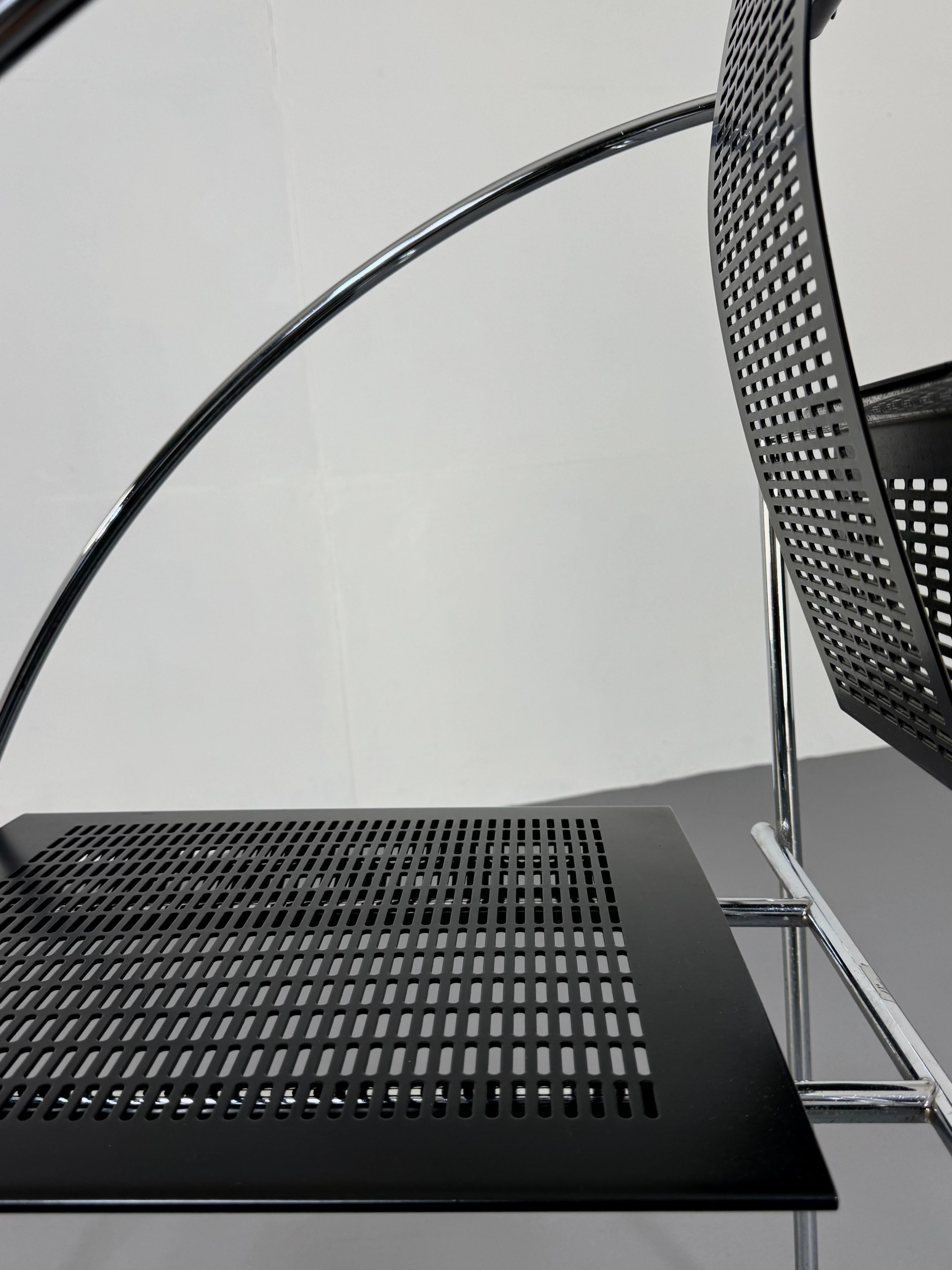 Vintage Italian Postmodern Quinta Chair by Mario Botta for Alias For Sale 2