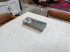 Boîte décorative italienne rectangulaire vintage des années 1980