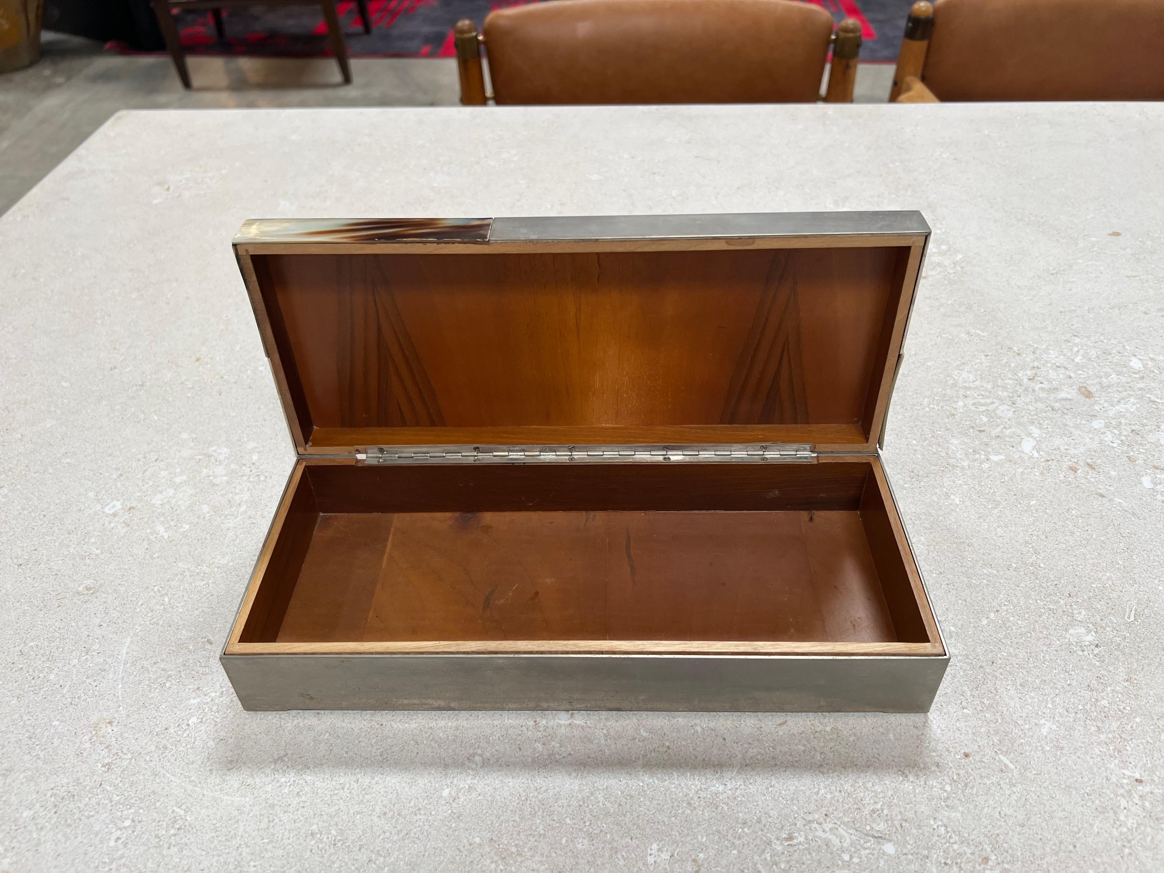 Vintage Italian Rectangular Decorative Box 1980s In Good Condition For Sale In Los Angeles, CA