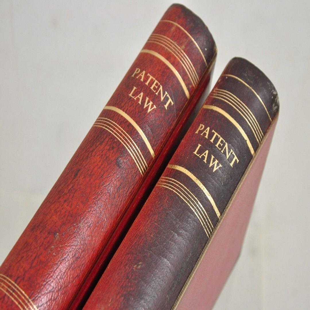 Vintage Italian Red Leather Bound 