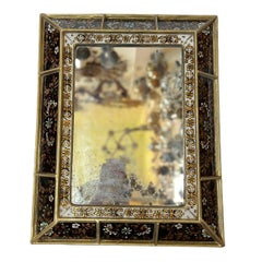 Vintage Italian Reverse Painted Mirror