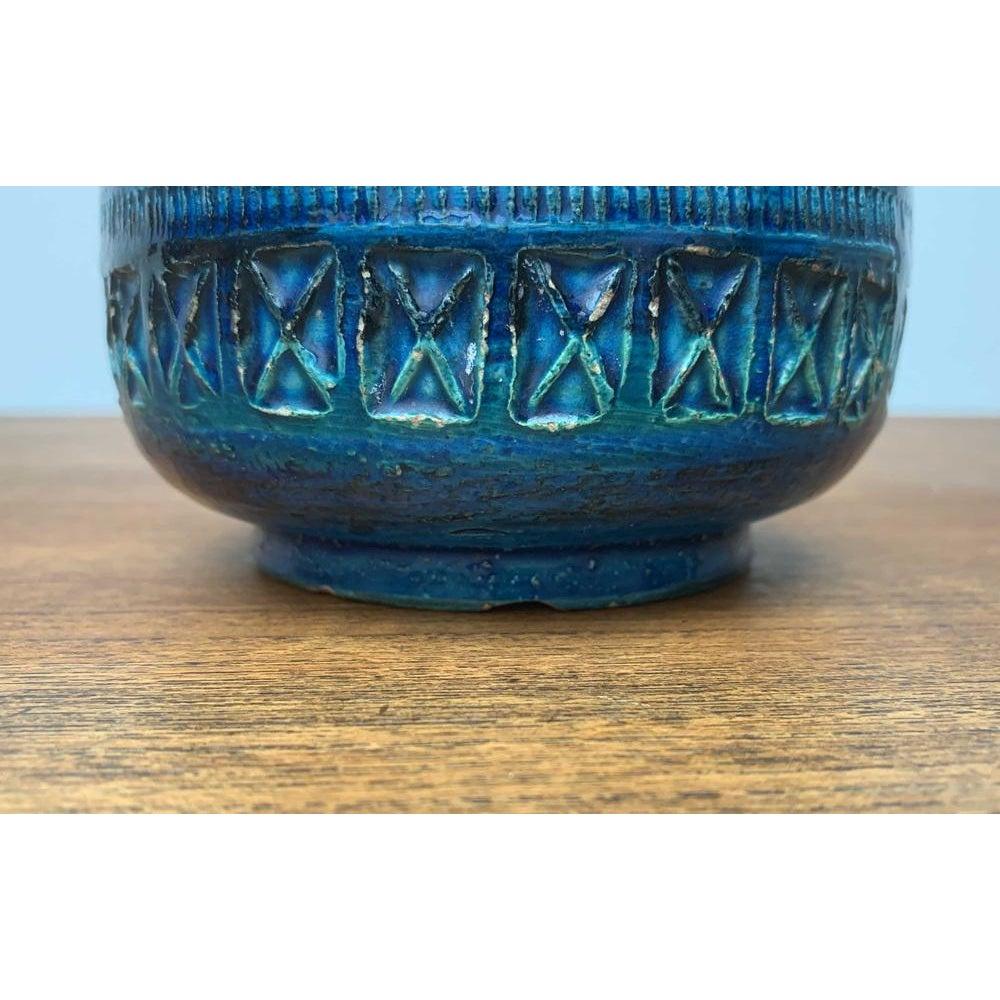 Cenicero vintage de cerámica italiana Rimini Blu de Aldo Londi para Bitossi en venta 4