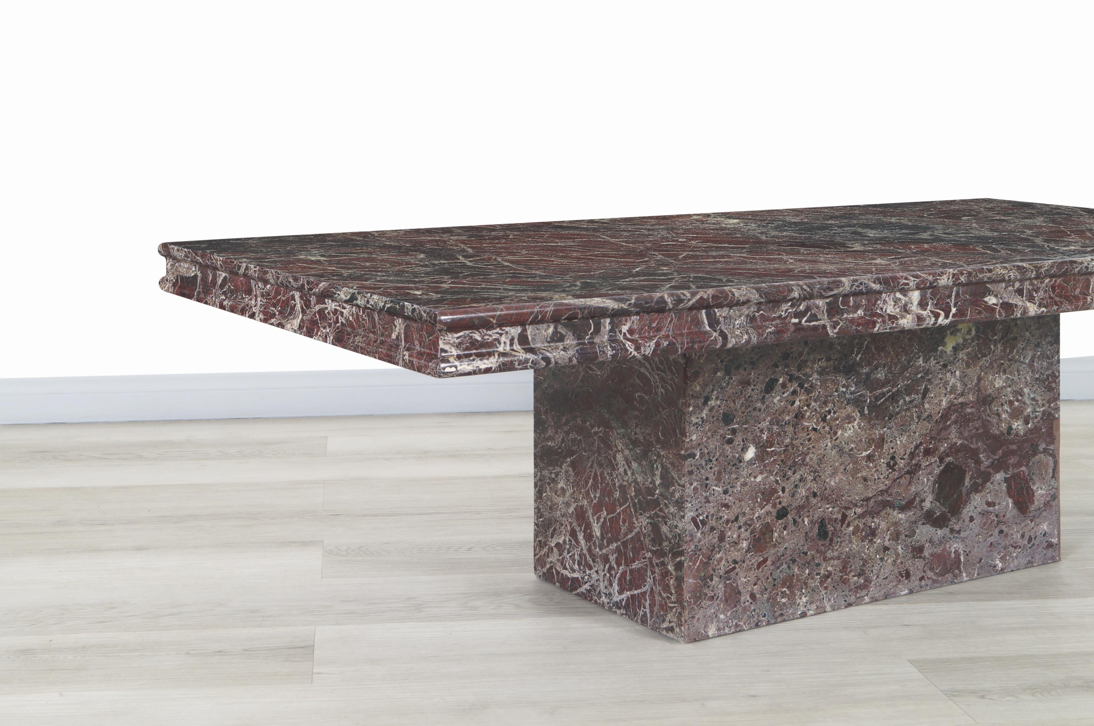 rosso levanto coffee table