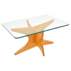 Italienischer Beistelltisch aus Satinholz