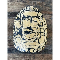 Vintage Italian Scagliola Pigmented Plaster Turtle Shell