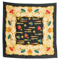 Vintage Italian Scarf Shawl with Luxury Writing Instruments Italy