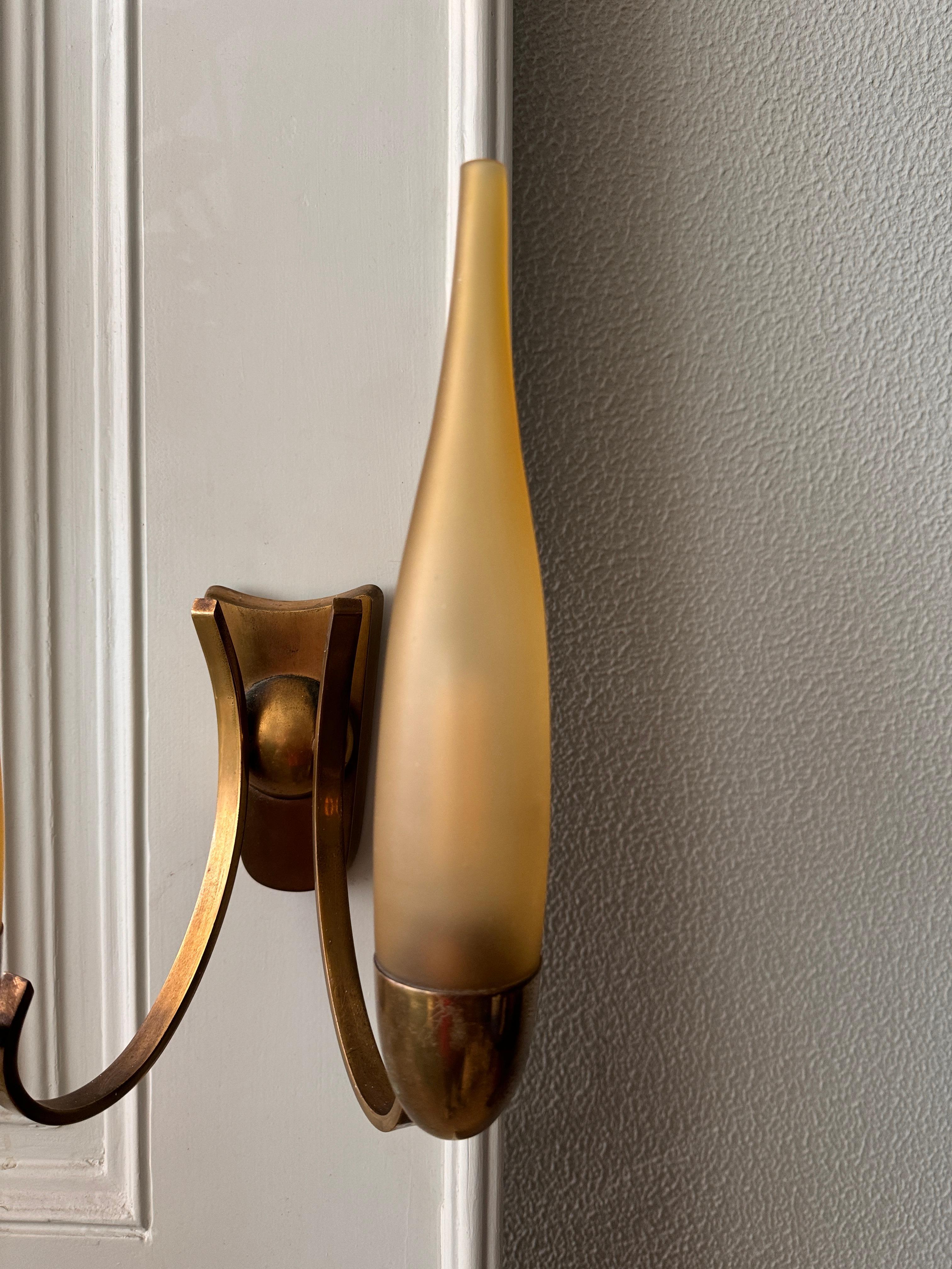 Vintage Italian Sconce by Angelo Lelii for Arredoluce, 1950s For Sale 6