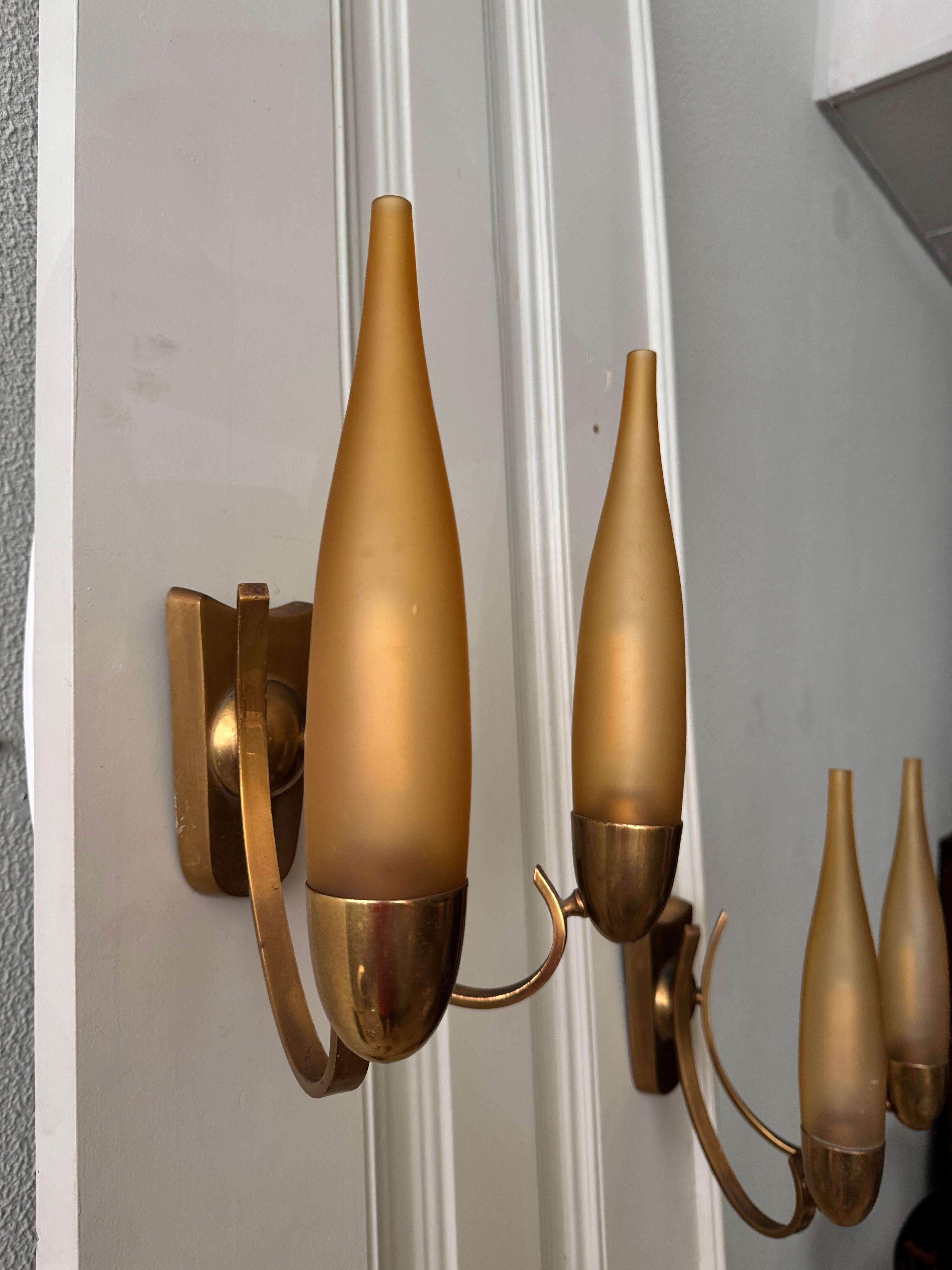 Vintage Italian Sconce by Angelo Lelii for Arredoluce, 1950s For Sale 7