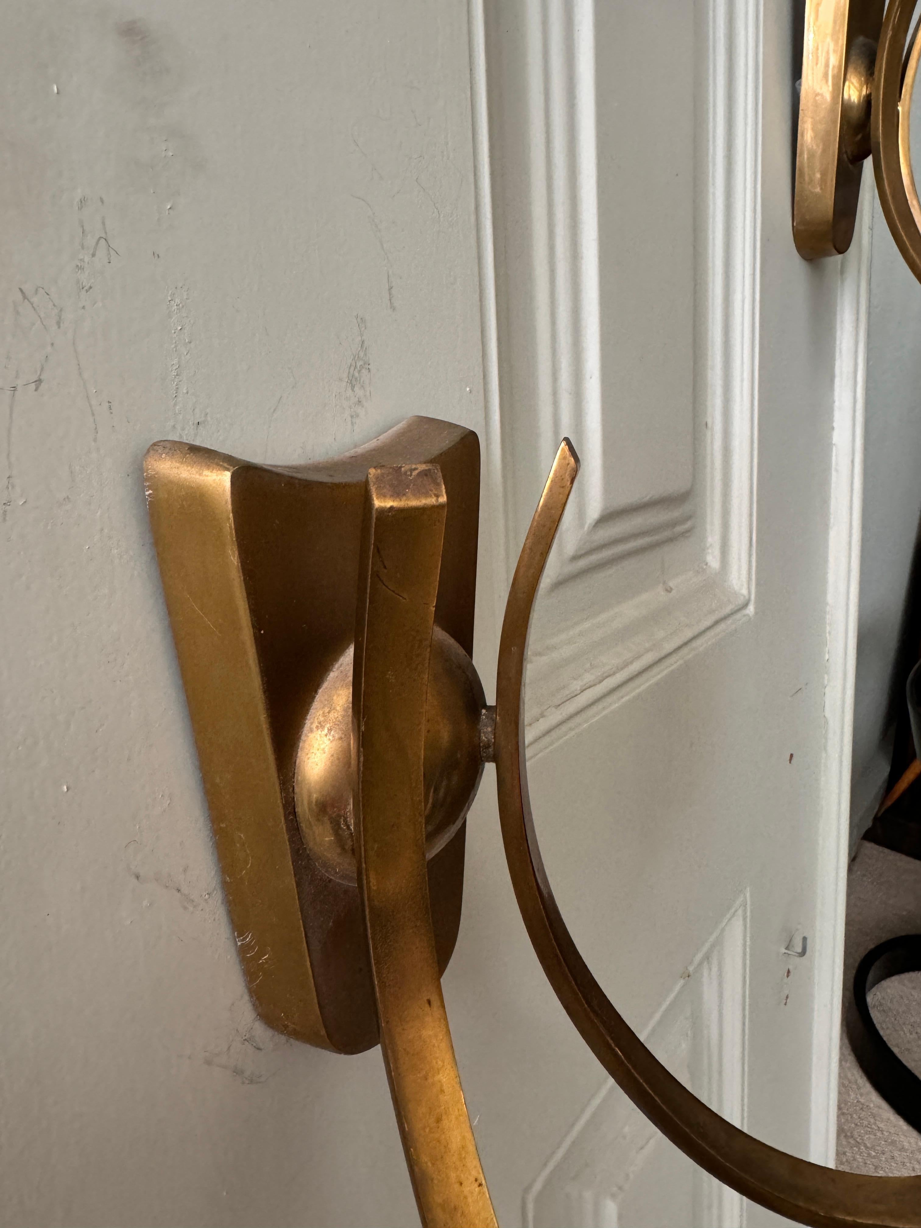 Vintage Italian Sconce by Angelo Lelii for Arredoluce, 1950s For Sale 13