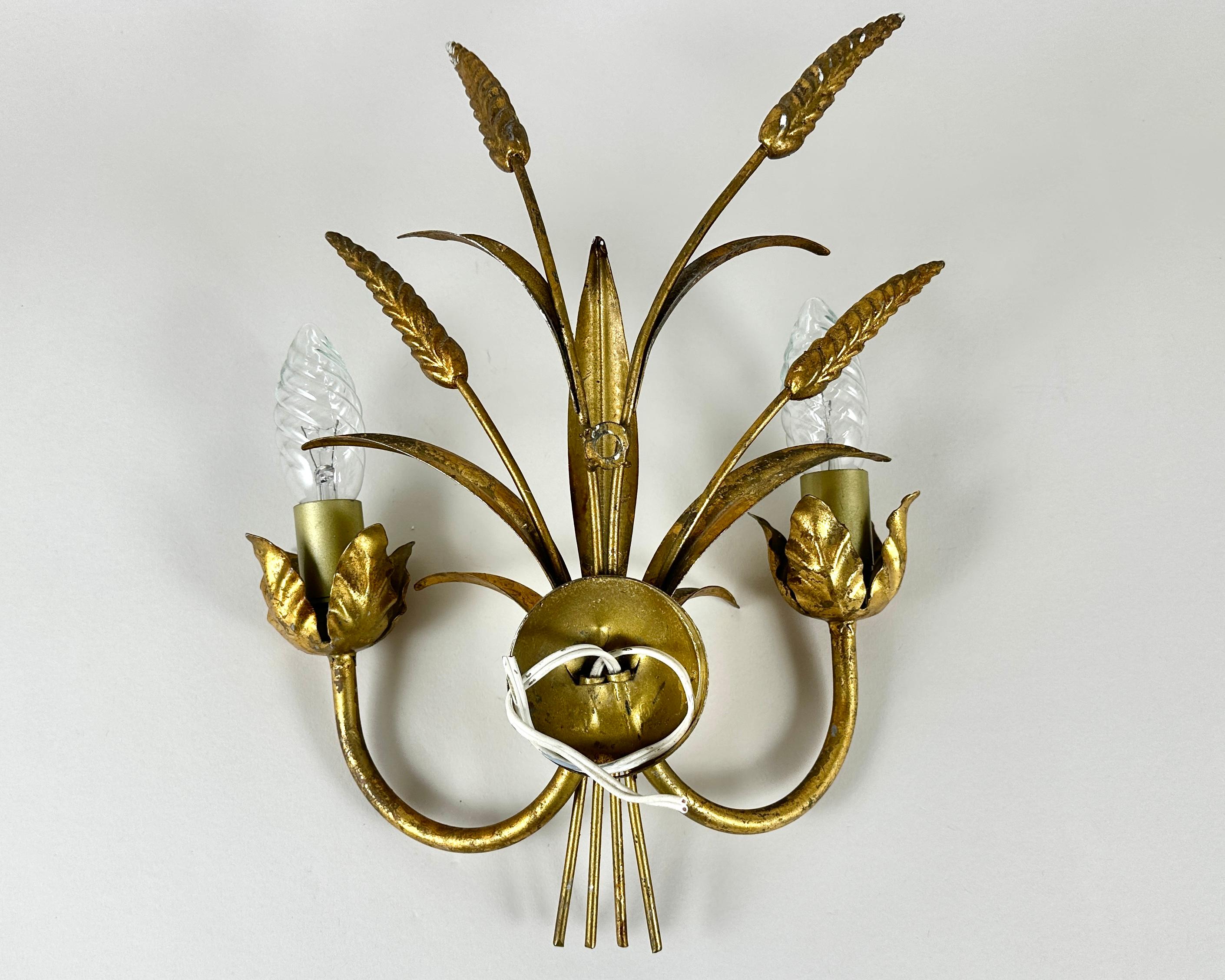 Italiano Sconcezza italiana d'epoca con steli di grano, Firenze, circa anni '50 in vendita
